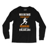 weekend forecast running Long Sleeve Shirts