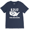 total solar eclipse 2017 V-Neck Tee