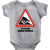 warning descent Baby Onesie
