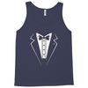 classic black tuxedo t shirt Tank Top