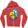 ghost Zipper Hoodie