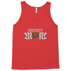 hockey mom rhinestone Tank Top