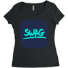swag blu Women's Triblend Scoop T-shirt