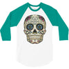 sugar skull 3/4 Sleeve Shirt