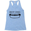 hot dog Racerback Tank