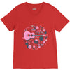 pop heart V-Neck Tee