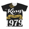 kings are born in 1979 All Over Men's T-shirt