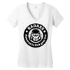 badass bad angry primate 2 Women's V-Neck T-Shirt