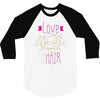 love hair stylist 3/4 Sleeve Shirt