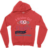 Girl LIke A Flowers Zipper Hoodie