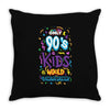 only 90s kids Throw Pillow