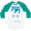 blur milk coffee and tv rock music band 3/4 Sleeve Shirt