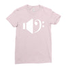 bass speaker Ladies Fitted T-Shirt