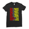 fight, dream, lead! Ladies Fitted T-Shirt