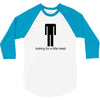 offensive t shirt lookng for a little head rude tee funny shirt 3/4 Sleeve Shirt