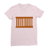 wall Ladies Fitted T-Shirt