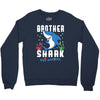 brother shark doo doo doo family matching Crewneck Sweatshirt