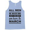 all men are created equal march Tank Top