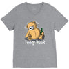 teddy beer V-Neck Tee