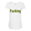 fucking Maternity Scoop Neck T-shirt