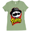 little grey chips Ladies Fitted T-Shirt
