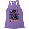 Strong Independent Motivated Capricorn Racerback Tank