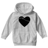 black heart Youth Hoodie
