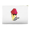 through being cool graphic Accessory Pouches