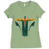 boba lives! Ladies Fitted T-Shirt