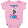 brother of the birthday girl Baby Bodysuit