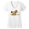 oops i missed let me try again Women's V-Neck T-Shirt