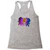 dancing groot Racerback Tank