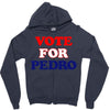 Vote For Pedro Zipper Hoodie