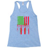 fist raised and proud! Racerback Tank