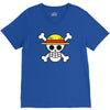 one piece skull V-Neck Tee