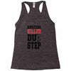 hipsters killed dubstep Racerback Tank