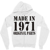 made in 1971 original parst Zipper Hoodie