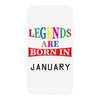 legends are born january iPhoneX