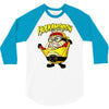 hulkaminion   yellow outfit 3/4 Sleeve Shirt