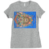 Bali barong Ladies Fitted T-Shirt