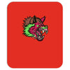pink punk wolf Mousepad