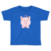 cute surprised pig pig Toddler T-shirt