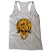 skull spartan Racerback Tank