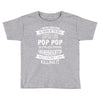Super Cool Pop Pop Of A Freaking Awesome Granddaughter Toddler T-shirt