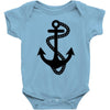 anchor sailor t shirt fashion cross top tee nautical tshirt retro tatt Baby Onesie