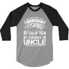 there aren't many things i love more than fishing but one of them is b 3/4 Sleeve Shirt