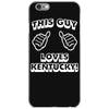 this guy loves kentucky   copy iPhone 6/6s Case