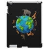 animal polygon around the planet iPad 3 and 4 Case