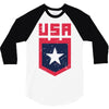 land of the free 3/4 Sleeve Shirt