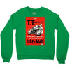 vintage tt race poster, ideal gift or birthday present Crewneck Sweatshirt